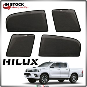 Toyota Hilux Revo Rogue Rocco OEM Custom Fit Magnetic Sun Shade Sunshade