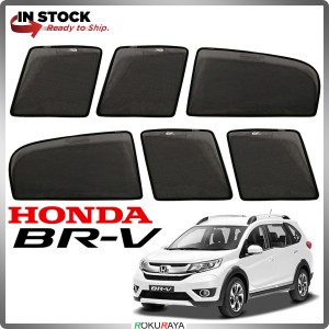 [6PCS] Honda BR-V OEM Custom Fit Magnetic Sun Shade Sunshade