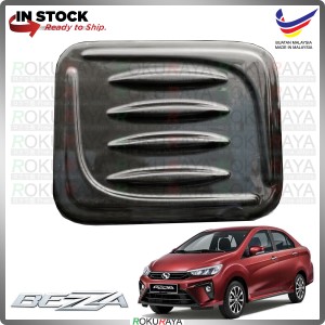 [BLACK] Perodua Bezza ABS Plastic Fuel Gas Tank Cap Garnish Moulding Cover Trim Car Acc
