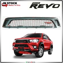 Toyota Hilux Revo 2016 PFL TRD Front Bumper Top Grill Grille Sarong Garnish Moulding Molding