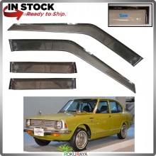 [YASUI GOODPOINT] Toyota Corolla KE20 Original Rain Door Visor Air Press Wind Deflector Car Acc Local