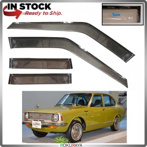 [YASUI GOODPOINT] Toyota Corolla KE20 Original Rain Door Visor Air Press Wind Deflector Car Acc Local