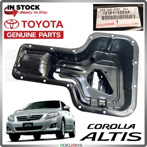 12101-22024 Original Genuine Toyota Corolla Altis Hyundai Matrix Engine Oil Sump Pan Engin Minyak 
