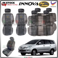 [3ROW] Toyota Innova Old 2005-2013 MMC Cool FABRIC Coolmax Custom Fitting Cushion Cover Car Seat