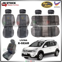 Nissan Livina X-Gear Cool FABRIC Coolmax Custom Fitting Cushion Cover Car Seat