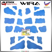[ORIGINAL] Proton Wira Sedan BLUE Front Rear Boot Trunk Bonnet Deadening Sound Proof Heat Insulation Mat Car
