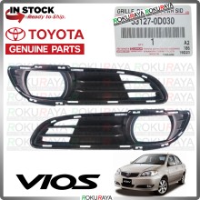 [ORIGINAL] 53127-0D030 Toyota Vios NCP42 Facelift Front Bumper Spotlight Fog Lamp Cover Replacement Spare Part