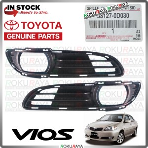 [ORIGINAL] 53127-0D030 Toyota Vios NCP42 Facelift Front Bumper Spotlight Fog Lamp Cover Replacement Spare Part