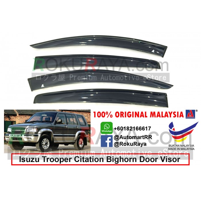 Isuzu Trooper Citation Bighorn 2nd Gen 1991 2002 Ag Door Visor