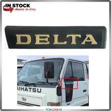 [USED] 1PC Daihatsu Delta Side Door Emblem Logo Chrome Badge Car