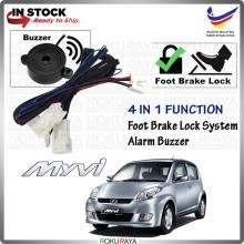 Perodua Myvi Old 2005-2011 ALARM BUZZER Plug & Play Foot Brake Auto Door Lock Socket Car