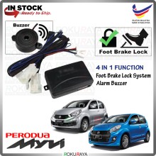 Perodua Myvi ICON 2015-2017 ALARM BUZZER Plug & Play Foot Brake Auto Door Lock Socket Car