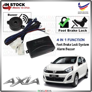 Perodua Axia 2014-2016 ALARM BUZZER Plug & Play Foot Brake Auto Door Lock Socket Car