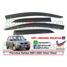Perodua Kelisa 2001–2007 AG Door Visor Air Press Wind Deflector (Small 7cm Width)