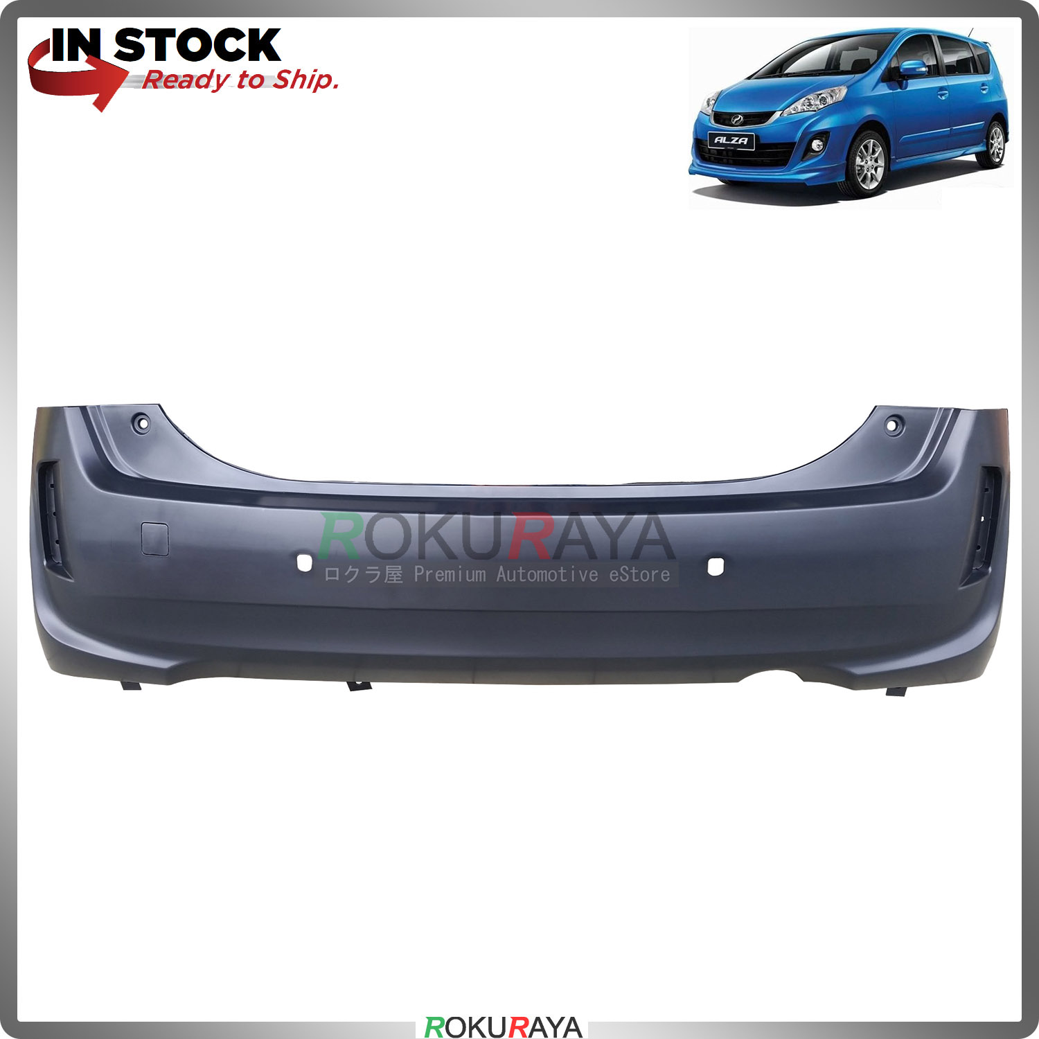 Perodua Alza 20142017 OEM Polypropylene PP Plastic Replacement Body